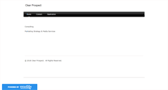 Desktop Screenshot of clearprospect.com